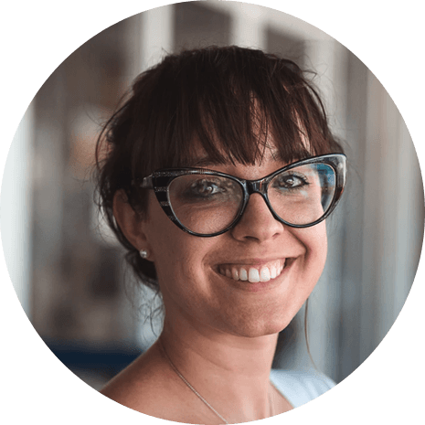 Woman Wearing Glasses Smiling Woman wearing Glasses Smiling